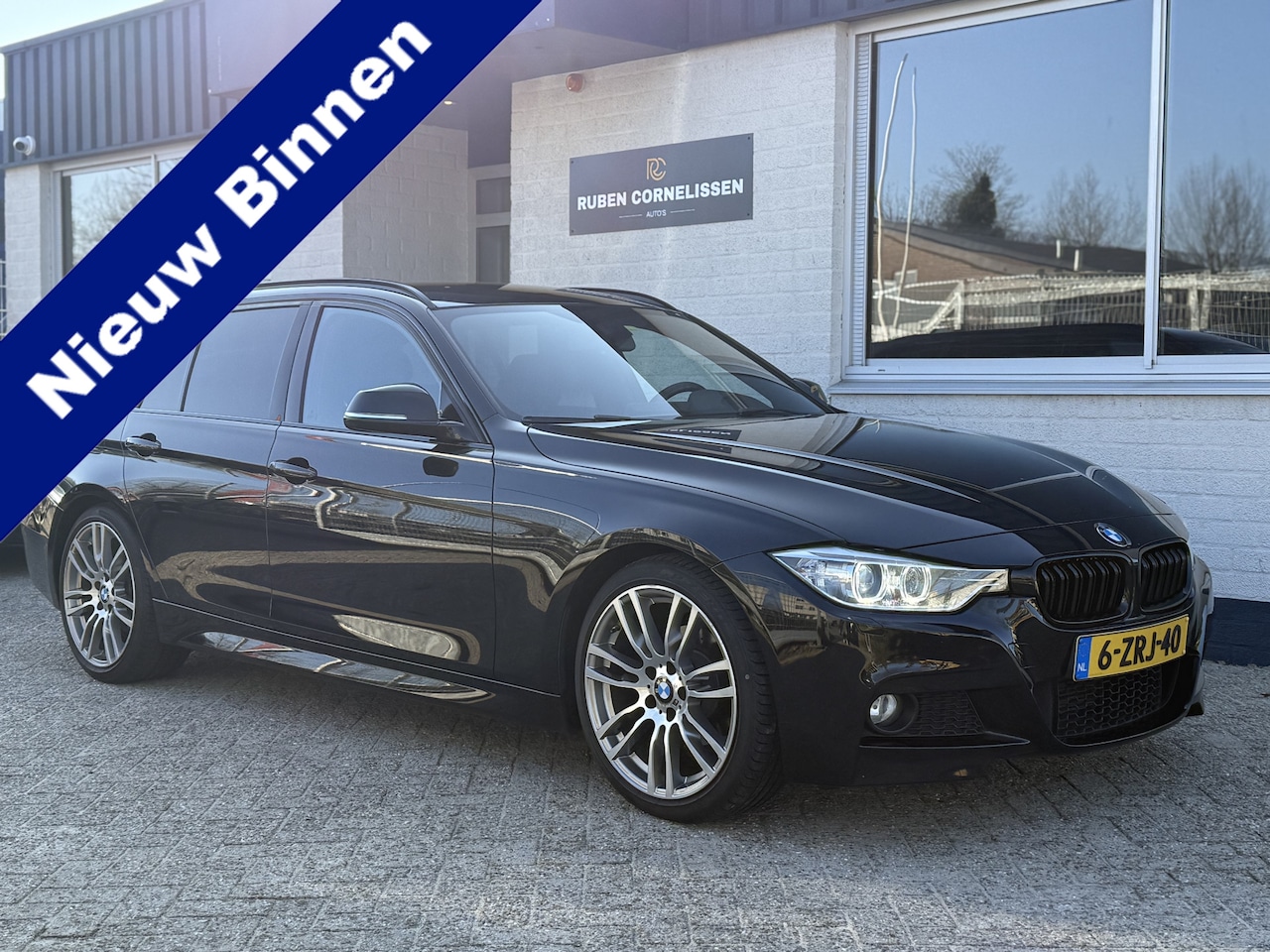 BMW 3-serie Touring - 316i High Executive | M-Sport | Leder | Trekhaak | Navi | Stoelverwarming | - AutoWereld.nl