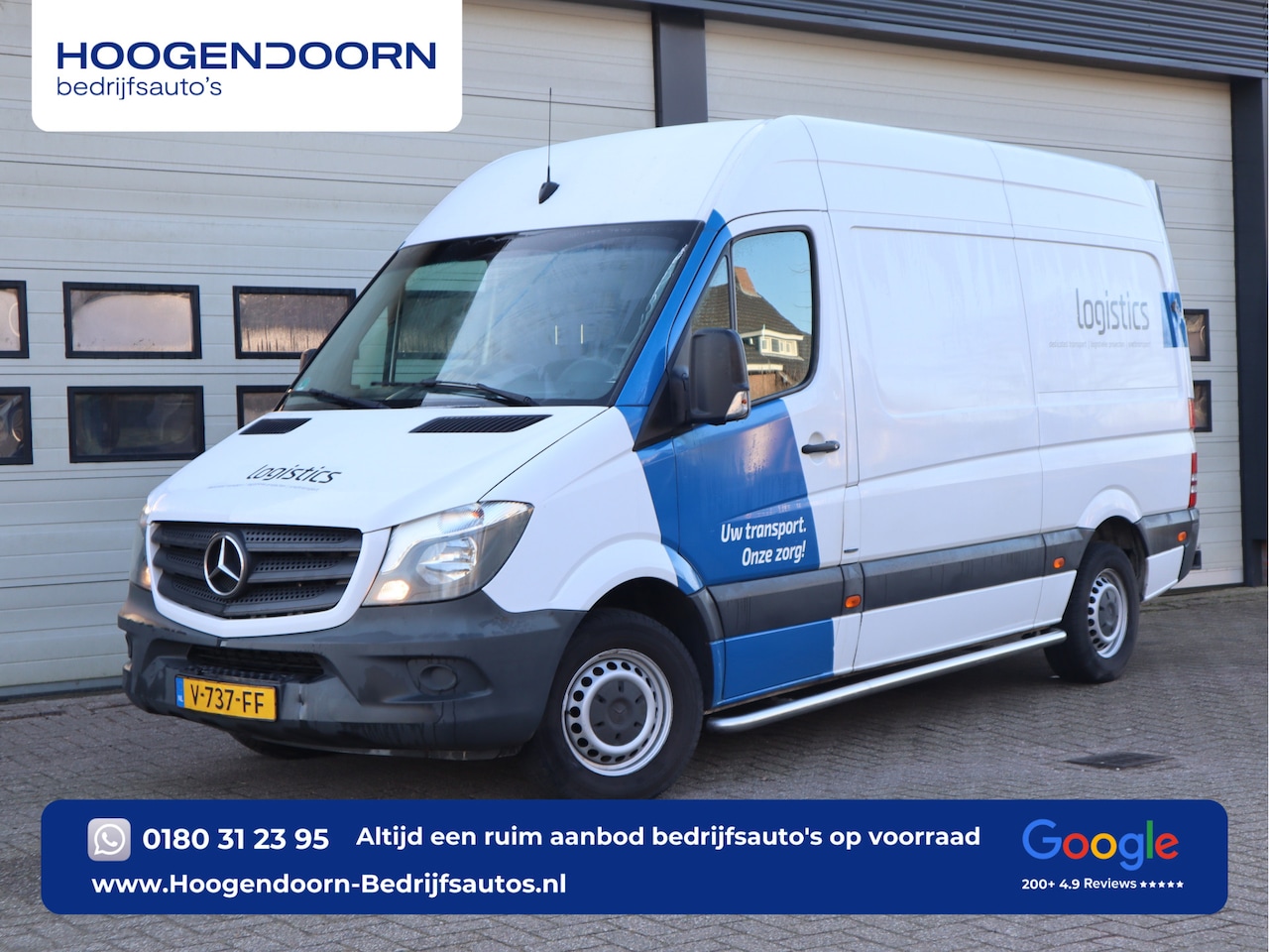 Mercedes-Benz Sprinter - 314 CDI Euro 6 L2H2 Laadklep Dhollandia LBW - Airco - AutoWereld.nl