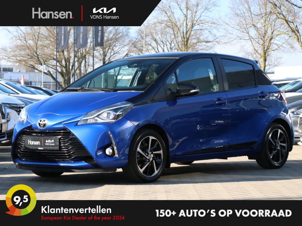 Toyota Yaris - 1.5 VVT-i Dynamic I Navi I Panoramadak I Keyless I Climate Contr - AutoWereld.nl