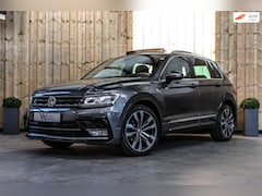 Volkswagen Tiguan - 2.0 TSI 4Motion 3x R-Line *Pano*Leder*Memory*Trekhaak*Led