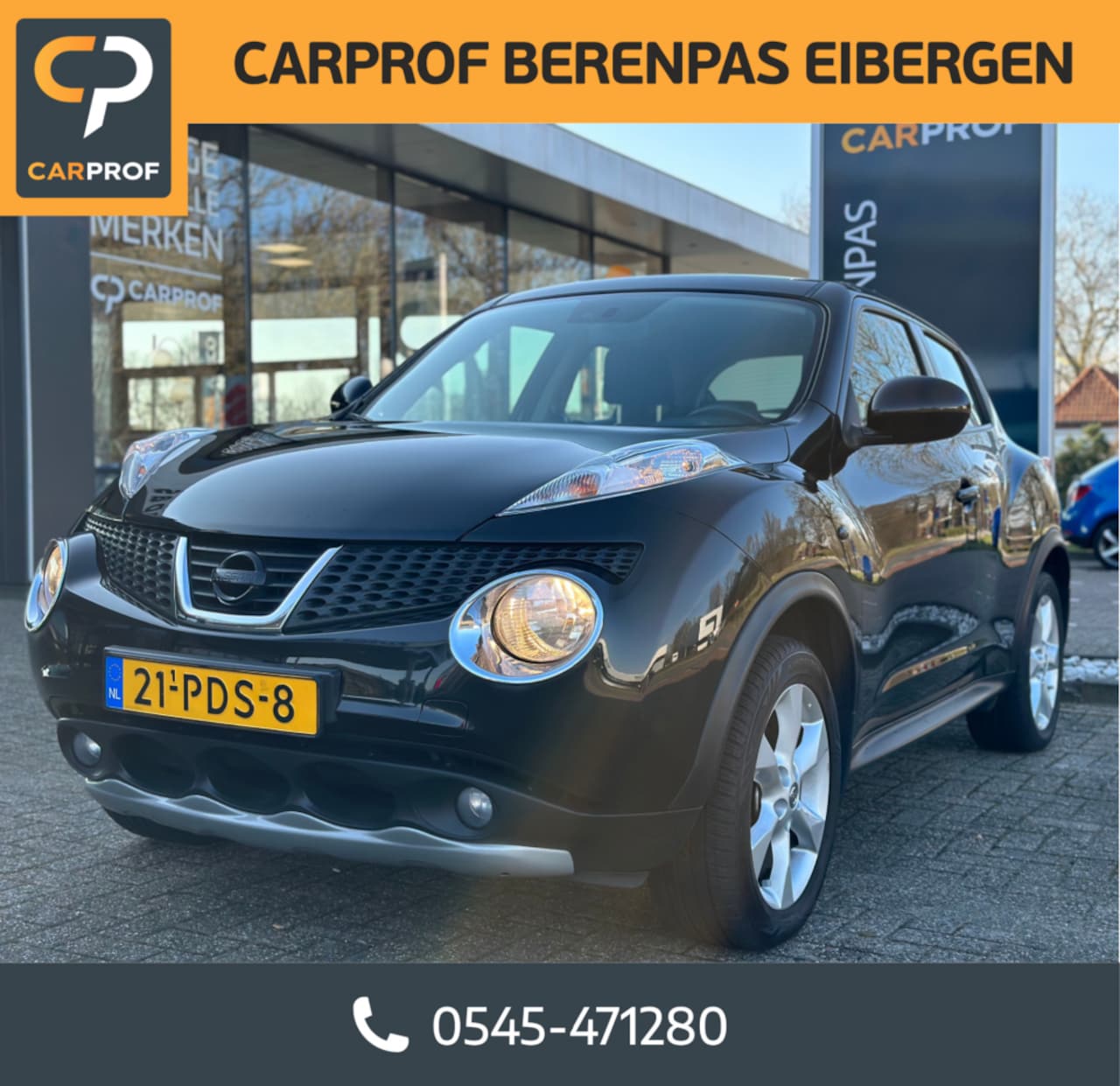 Nissan Juke - 1.6 Acenta Eco Goed onderhouden '' Clima - Camera - Infotainment - AutoWereld.nl