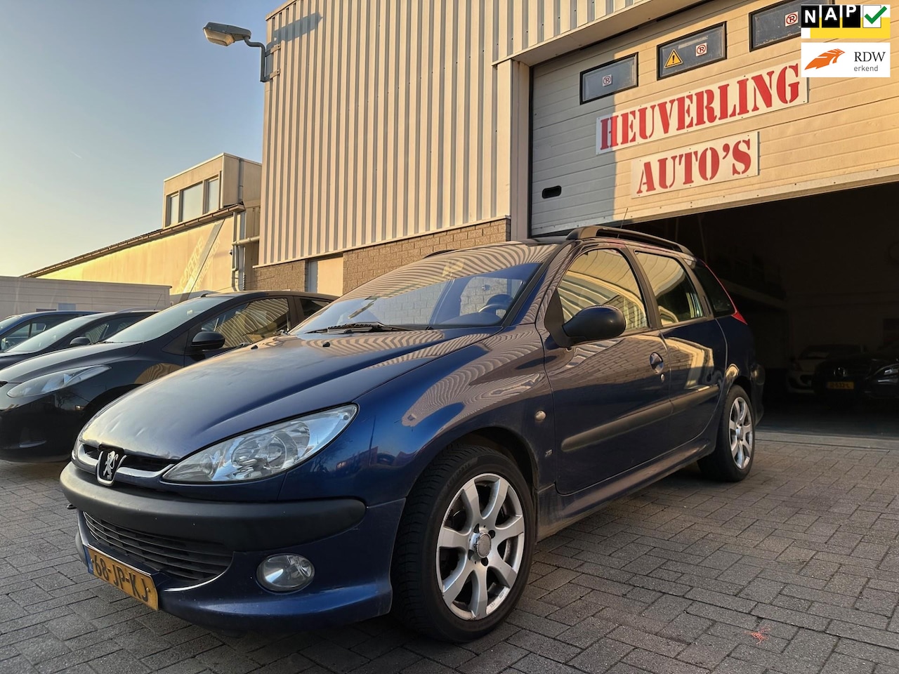 Peugeot 206 SW - 1.6-16V XS|Clima|Airco|Trekhaak|LMV - AutoWereld.nl