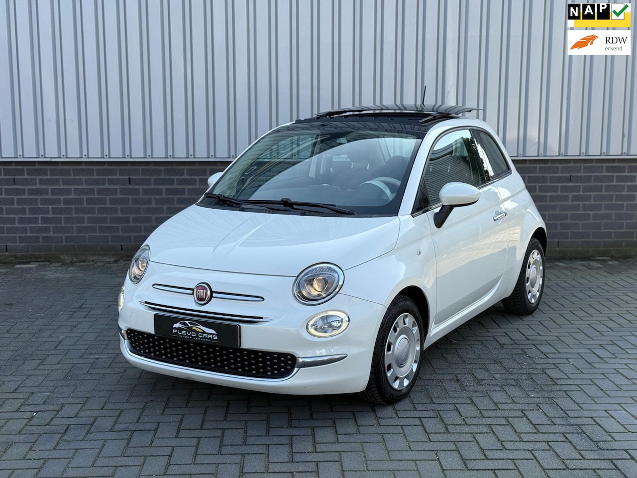 Fiat 500 - 0.9 TwinAir Turbo Lounge |Navi|Pano|Automaat|Leder| - AutoWereld.nl