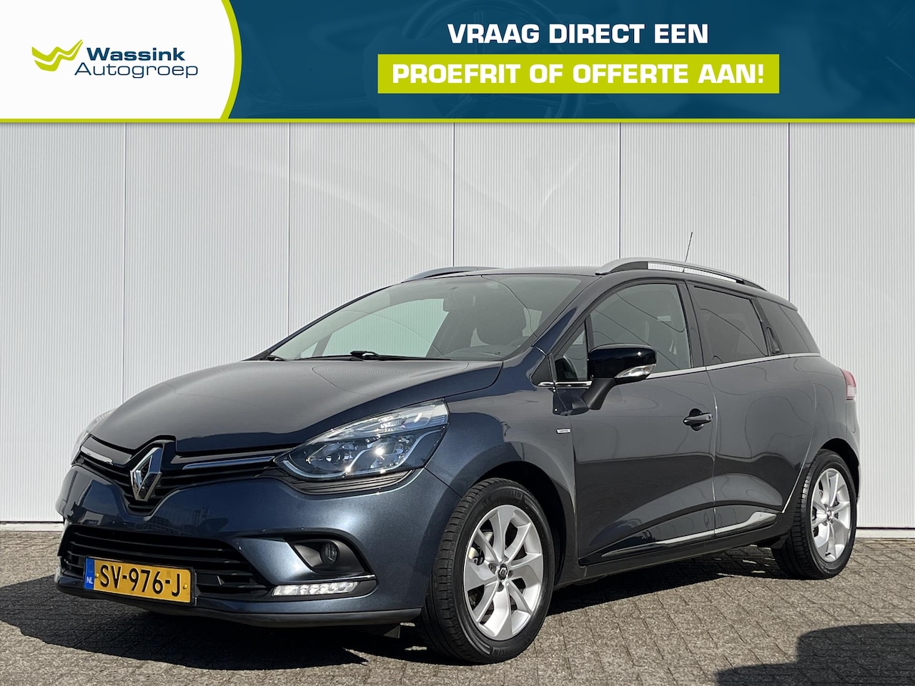 Renault Clio - Energy TCe 90pk Limited | Getinte achterramen | Bumpersensoren achter | - AutoWereld.nl