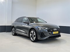 Audi e-tron - E-tron 50 quattro Launch edition Black 71 kWh | S-line| Pano | Navi | Sportstoelen | Apple