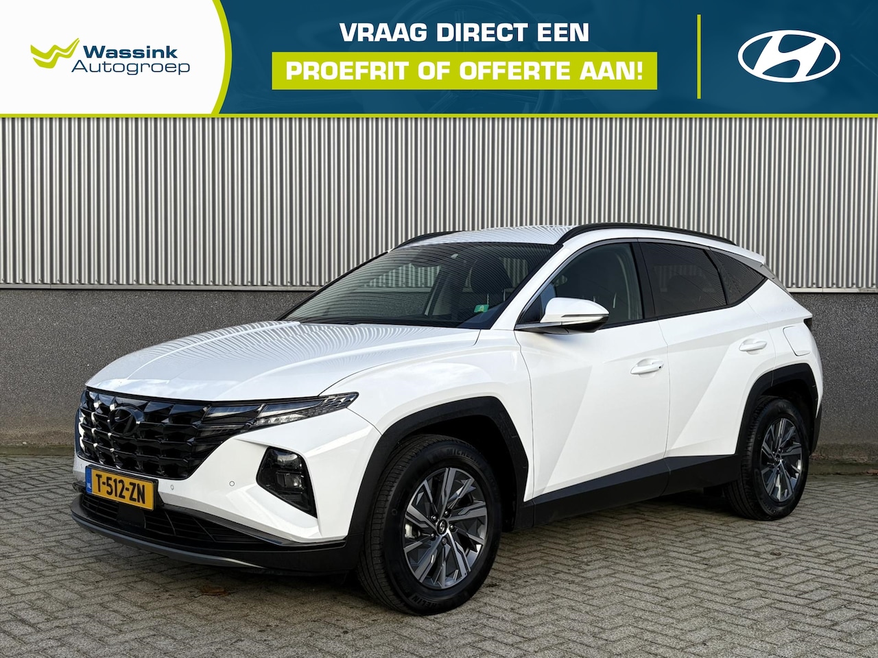 Hyundai Tucson - 1.6 T-GDi HEV 230pk Comfort | AUTOMAAT | Adaptive Cruise Control | Parkeersensoren Voor & - AutoWereld.nl