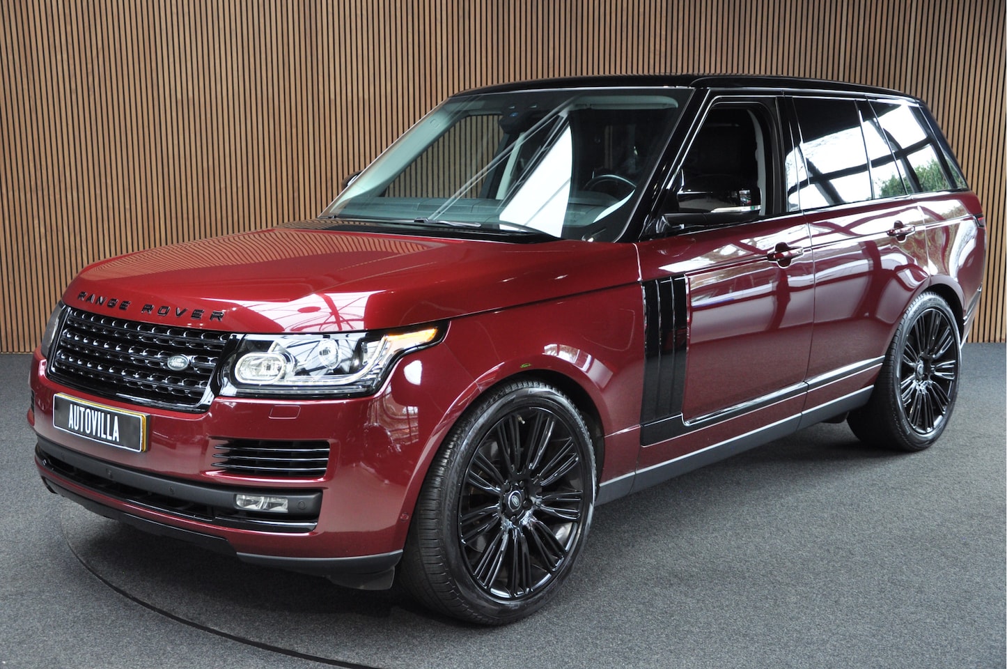 Land Rover Range Rover - 3.0 TDV6 HSE Leer Keyless Dodehoek Memory Cruise Meridian 22'' Grijs kenteken - AutoWereld.nl