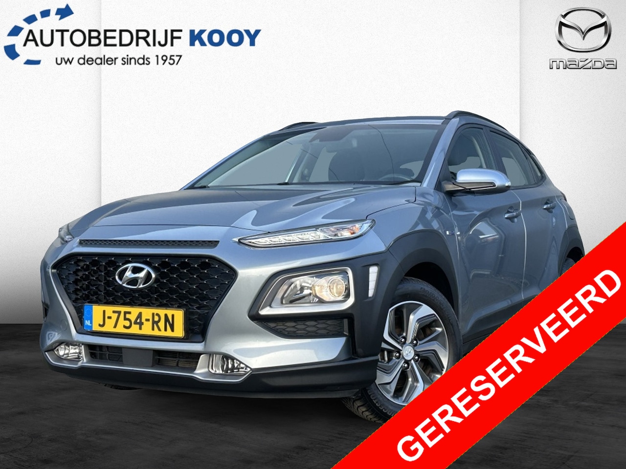 Hyundai Kona - 1.6 GDI Hybrid Comfort Smart / Trekhaak - AutoWereld.nl