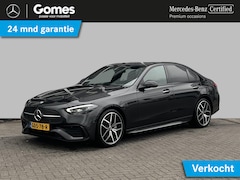 Mercedes-Benz C-klasse - 180 AMG Line | Premium Pakket | Nightpakket | Winterpakket | Nappa Leder Bruin | Panoramad