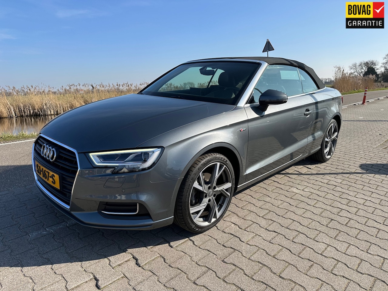 Audi A3 Cabriolet - 1.5 TFSI CoD S-line, Leder, Virtual Cockpit, Xenon, PDC - AutoWereld.nl