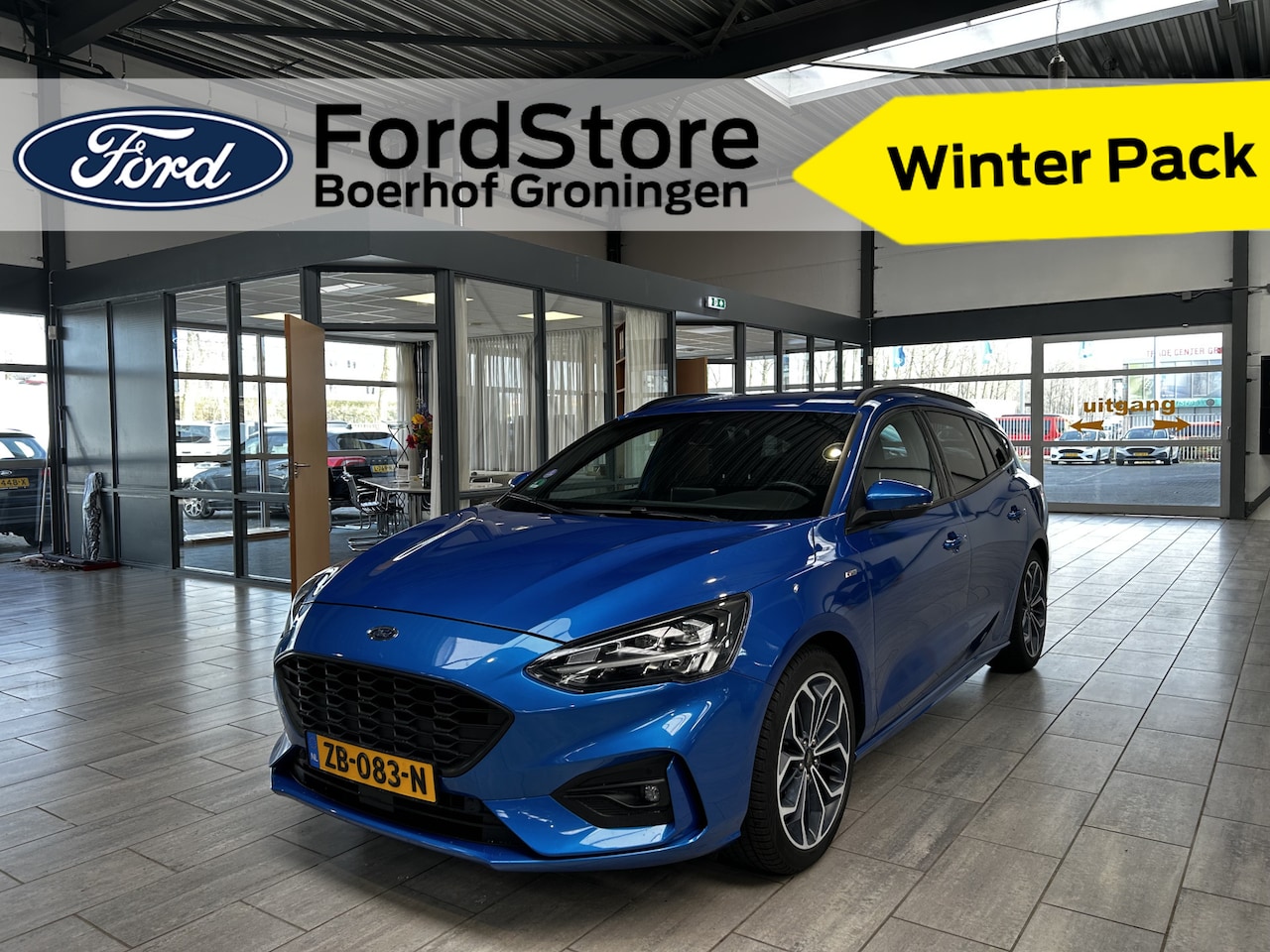 Ford Focus Wagon - EcoBoost 125pk ST Line | Trekhaak | Winter pack | Led | All season | - AutoWereld.nl