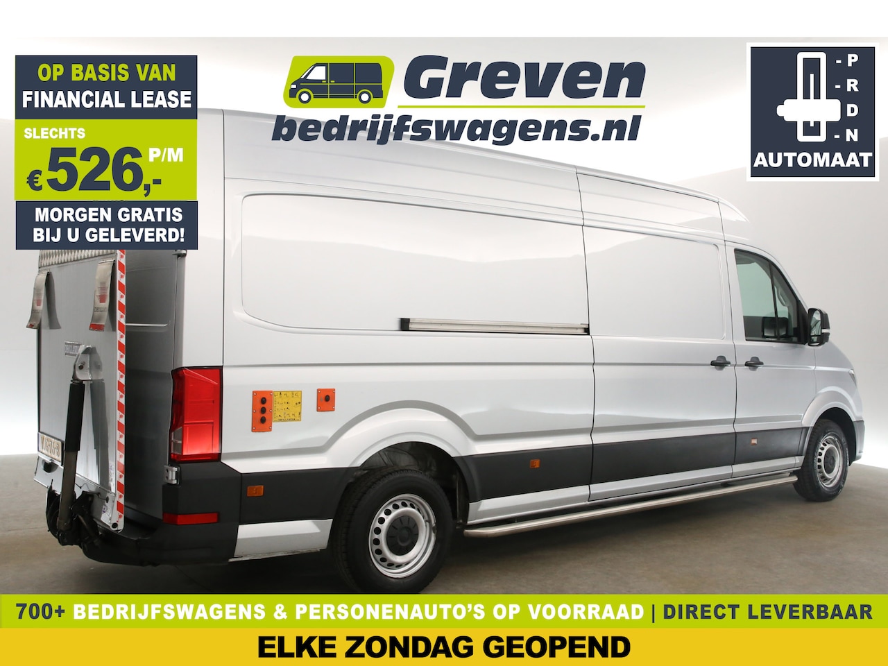 Volkswagen Crafter - 35 2.0 TDI L4H3 DSG 141PK dHollandia Laadklep Airco Camera Carplay Cruise Navigatie PDC 3 - AutoWereld.nl