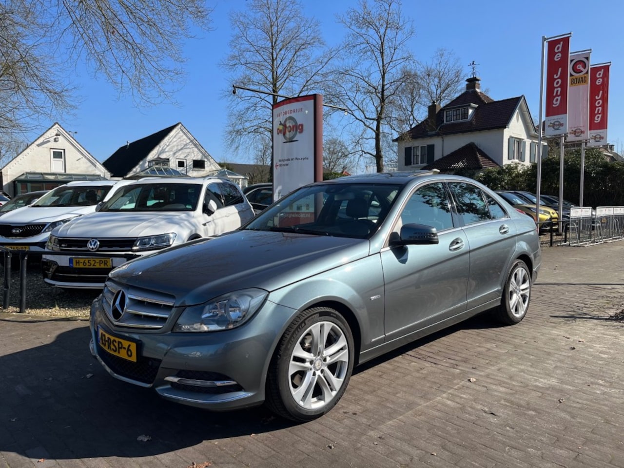 Mercedes-Benz C-klasse - 180 AVANTGARDE AUTOMAAT / NAVI / AFN. TREKHAAK / CRUISE CTR. - AutoWereld.nl