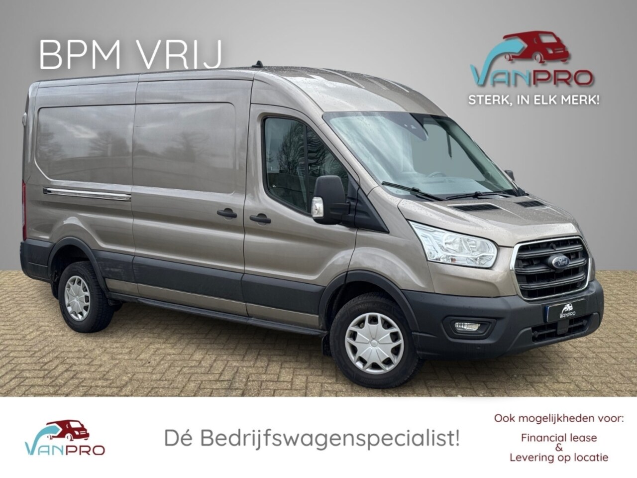 Ford Transit - 2.0 TDCi 130pk L3H2 GB / Airco / Cruise / Navi - AutoWereld.nl