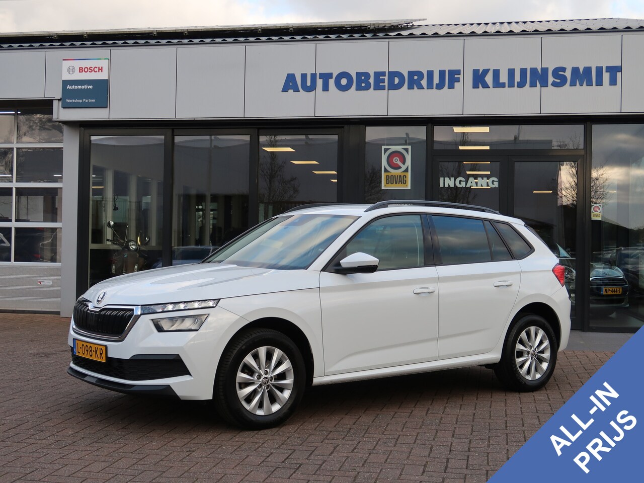 Skoda Kamiq - 1.0 TSI Ambition | white metallic | pdc | carplay | - AutoWereld.nl