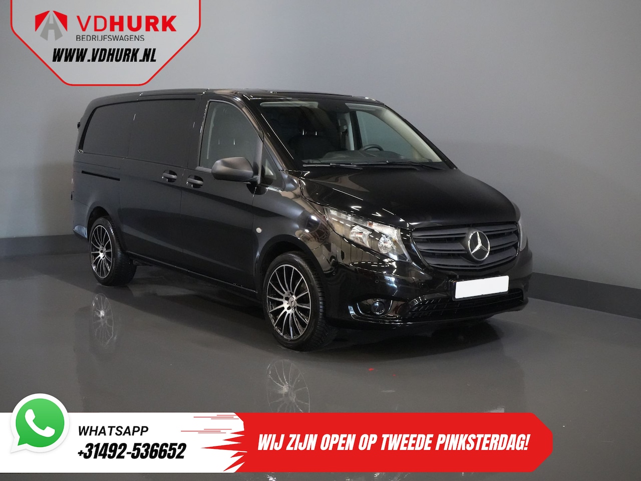 Mercedes-Benz Vito - 114 CDI Aut. L2 BPM VRIJ! Carplay/ Cruise /Camera /PDC V+A/ Trekhaak - AutoWereld.nl