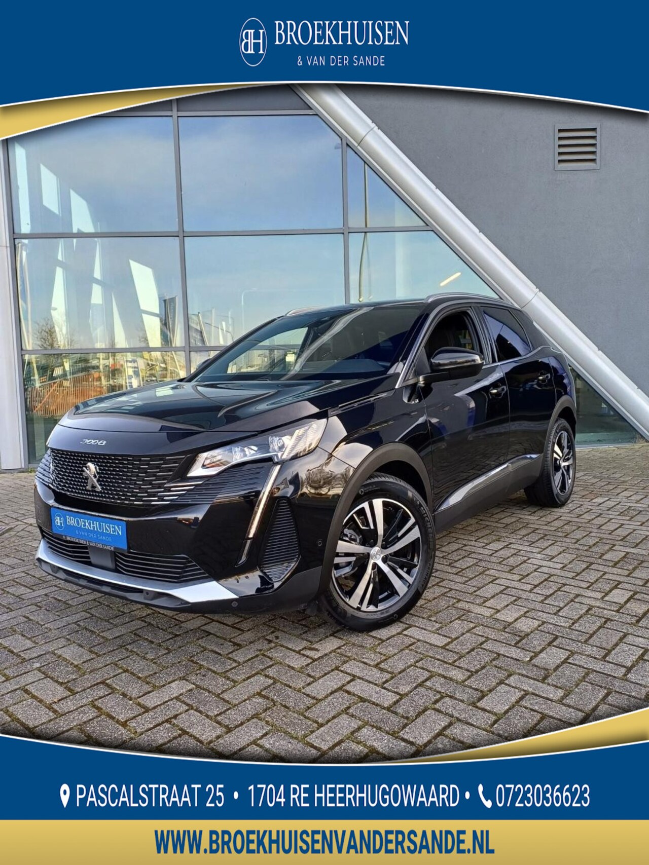 Peugeot 3008 - 1.2 PureTech GT 131pk Automaat / 360 Camera / Stoelverwarming / Adaptive Cruise - AutoWereld.nl