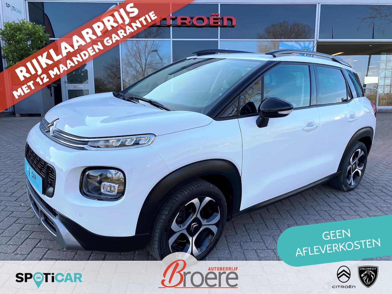 Citroën C3 Aircross - 1.2 Turbo 110pk EAT6 Automaat Shine | camera, pdc v&a, navigatie, 17 inch velgen, bluetoot - AutoWereld.nl