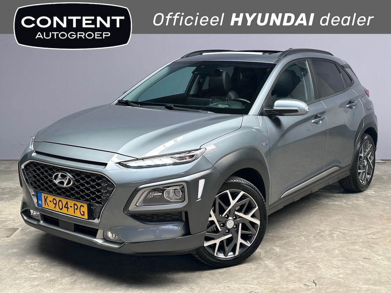 Hyundai Kona - 1.6 Hybride 141pk DCT Premium Sky - AutoWereld.nl