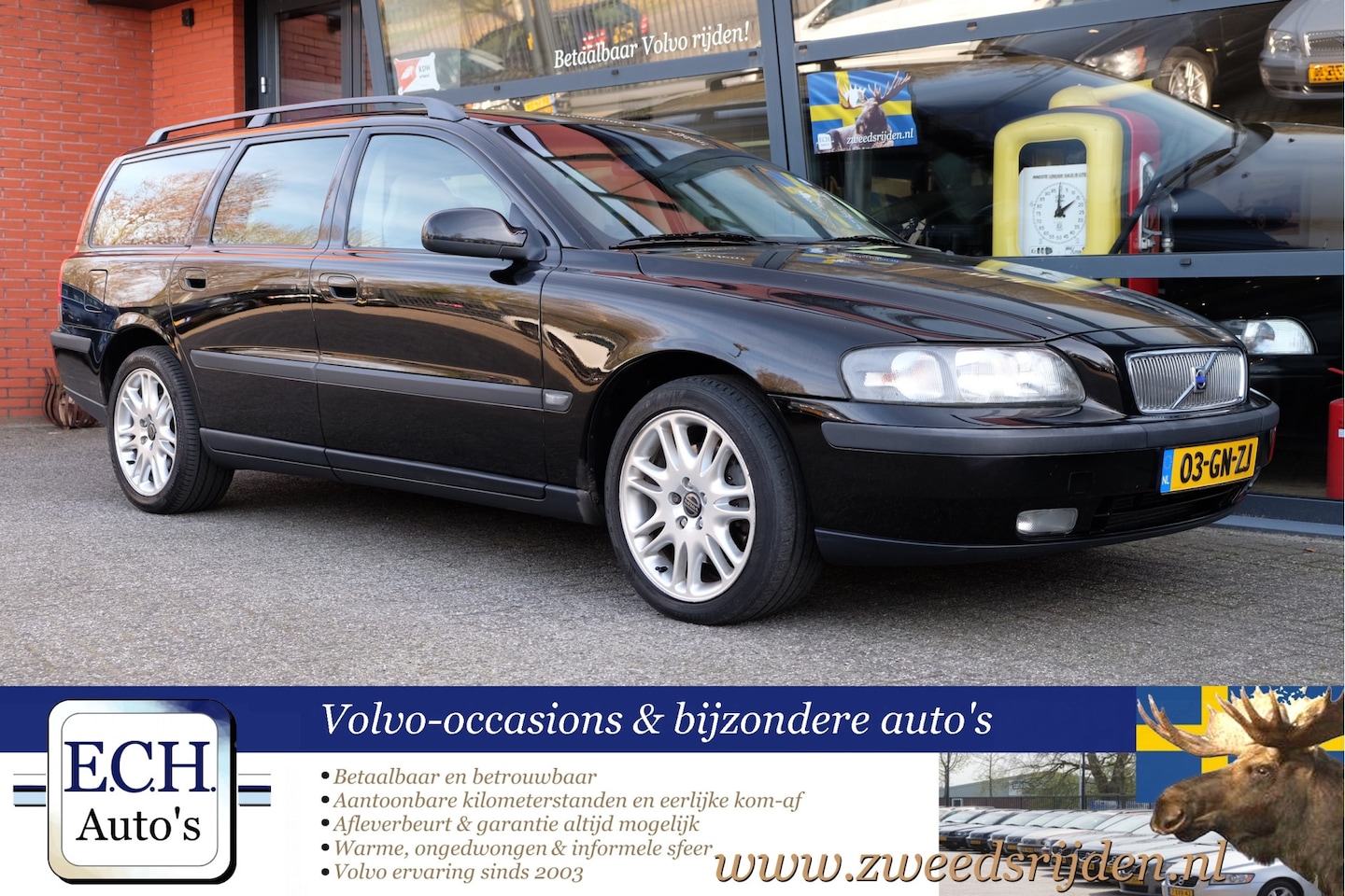 Volvo V70 - 2.4T 200 pk Automaat, Trekhaak, Dolby Surround - AutoWereld.nl