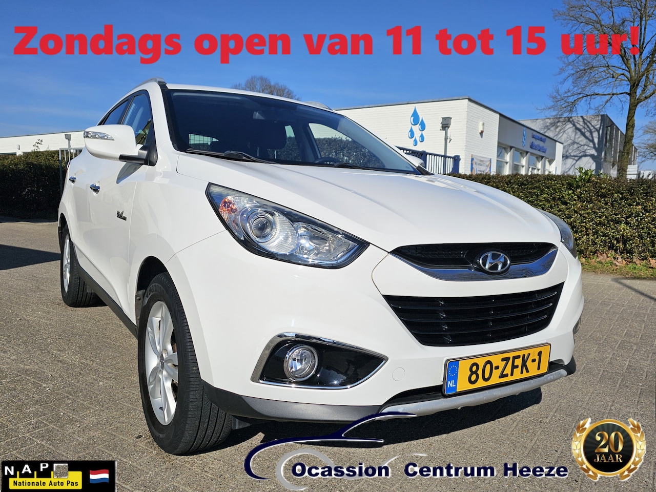 Hyundai ix35 - 1.6i GDI Pro 1.6i GDI Pro, Leder! Trekhaak! VERWACHT!! - AutoWereld.nl