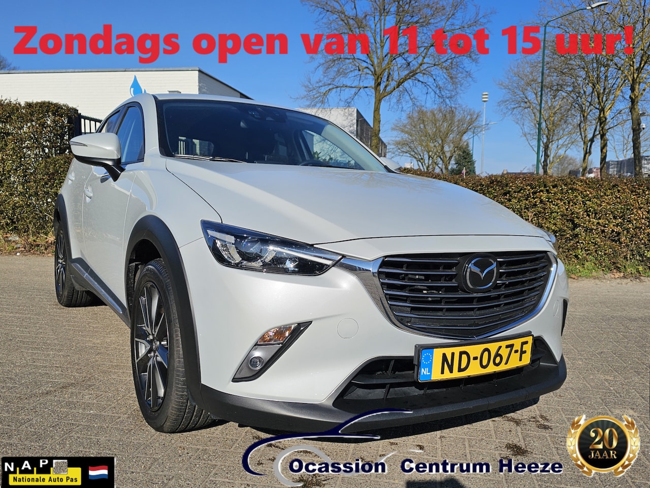 Mazda CX-3 - 2.0 SkyActiv-G 120 GT-M 2.0 SkyActiv-G 120 GT-M, 1e Eig! Leder! Zondag OPEN! - AutoWereld.nl