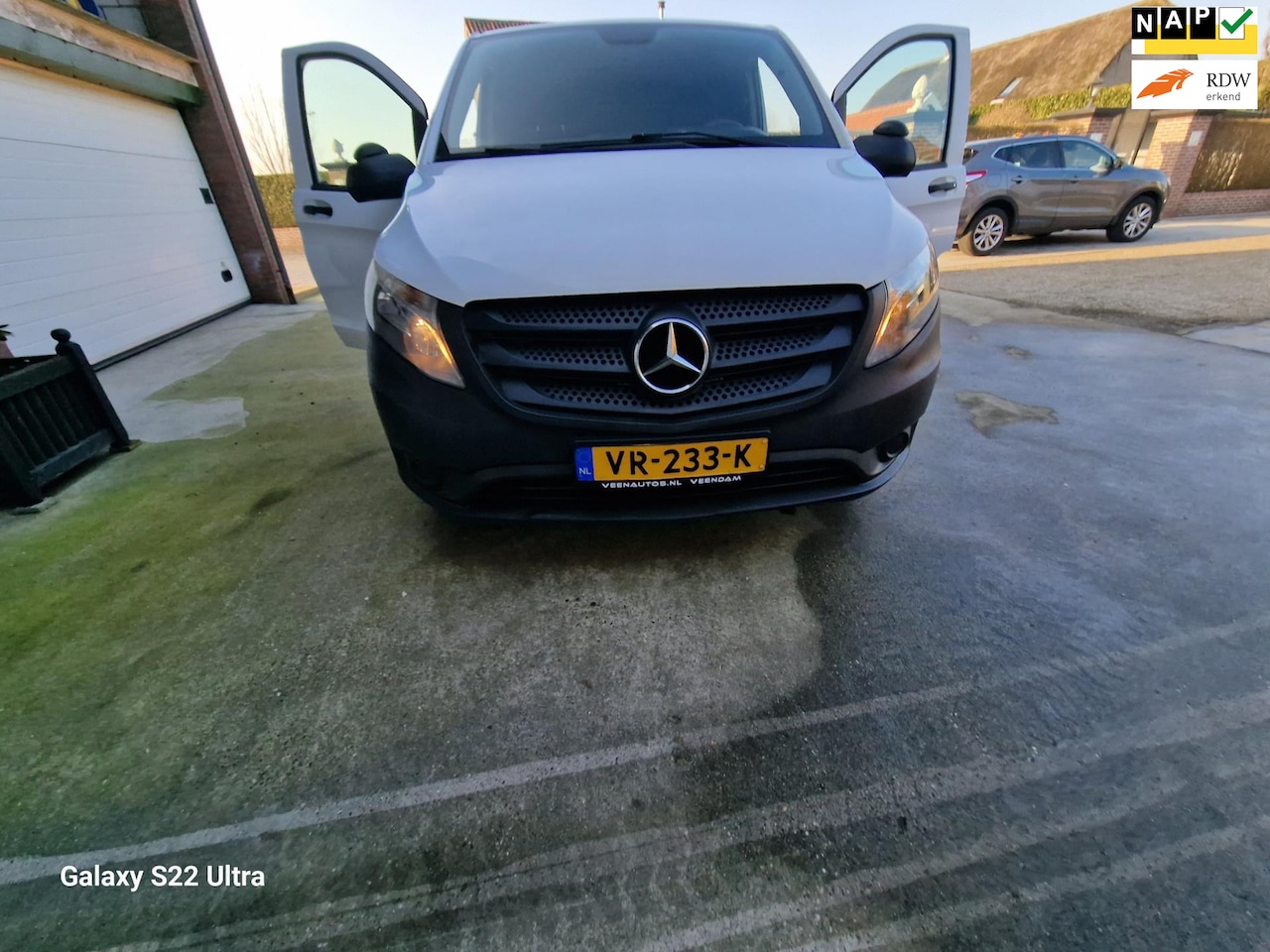 Mercedes-Benz Vito - 109 CDI bj 2015 km.st. 169654 NAP 6 DEUREN AIRCO ELEC. RAMEN INRUIL MOGELIJK - AutoWereld.nl