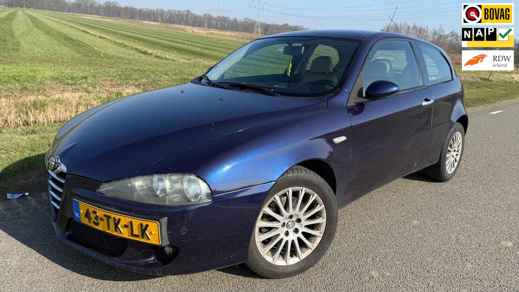 Alfa Romeo 147 - 1.9 JTD Distinctive NAP AIRCO - AutoWereld.nl