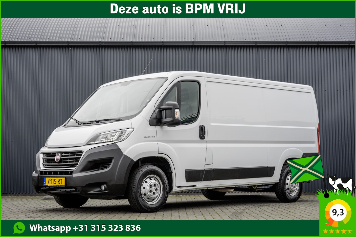 Fiat Ducato - 2.3 MultiJet L2H1 | Euro 6 | 130 PK | LED | Camera | Cruise | Airco - AutoWereld.nl