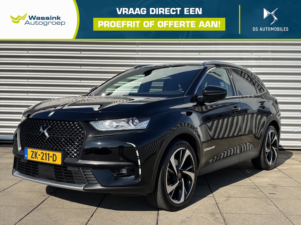 DS 7 Crossback - 1.6 Turbo 180PK 8-Traps Automaat Performance Line Navigatie | Climate Control | Alcantara - AutoWereld.nl