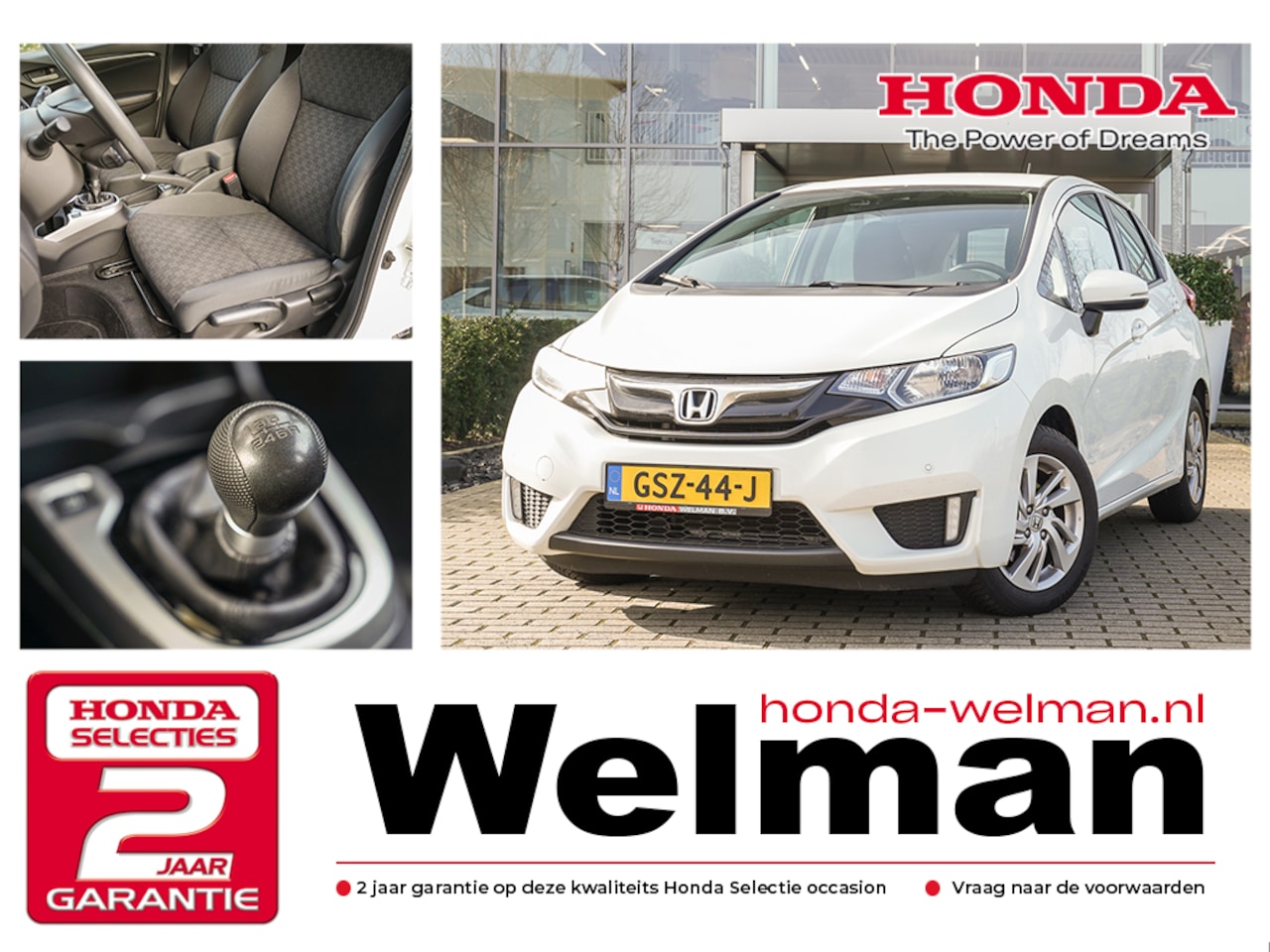 Honda Jazz - 1.3i V-TEC COMFORT - STOELVERWARMING - ALL WEATHERS - AutoWereld.nl