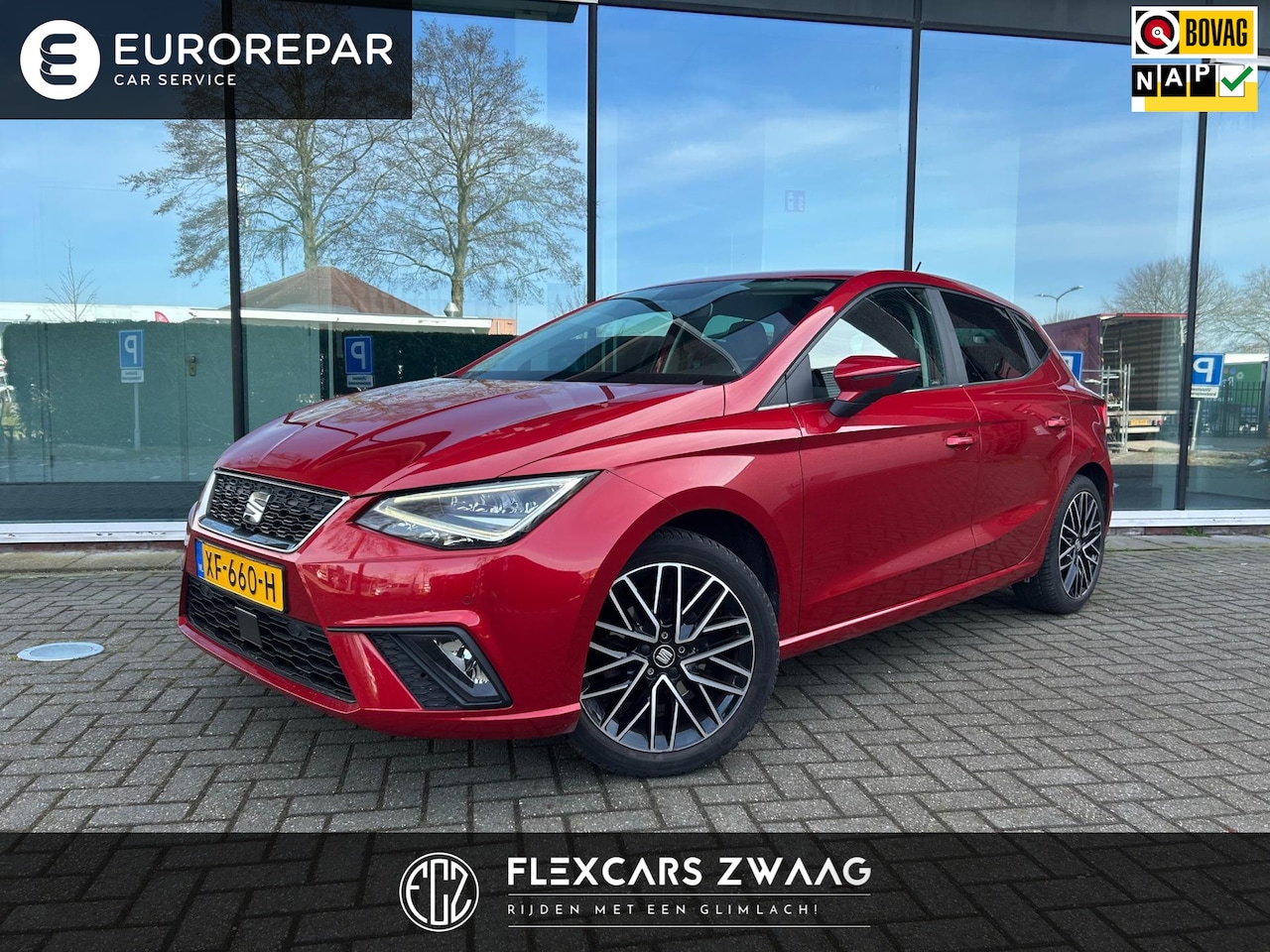 Seat Ibiza - 1.0 TSI 116PK Style Business Intense - Automaat - Navi - Leder - Beats - Org.NL - AutoWereld.nl