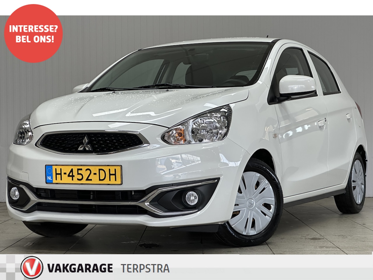 Mitsubishi Space Star - 1.0 Cool+ /Airco /Elek. pakket /C.V. afstand /Radio /AUX&USB /Isofix /Dakspoiler /Getint g - AutoWereld.nl