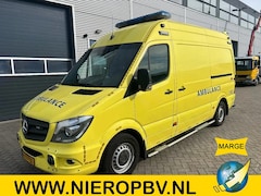 Mercedes-Benz Sprinter - 319CDI L2H2 AMBULANCE Automaat Airco Cruisecontrol 9X OP VOORRAAD MARGE