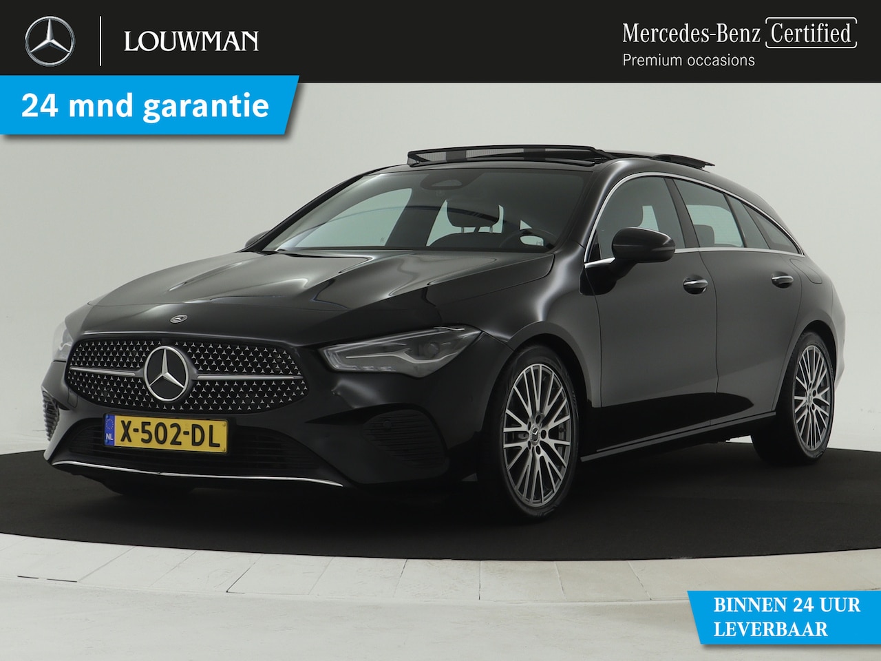 Mercedes-Benz CLA-klasse Shooting Brake - 180 Face Lift Luxury Line | Panoramadak | Achteruitrijcamera | Apple Carplay | Stoelverwar - AutoWereld.nl