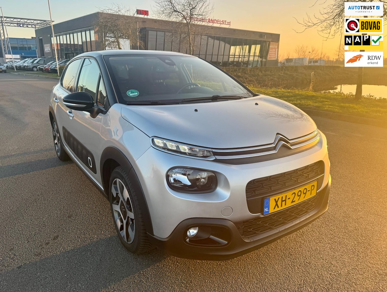 Citroën C3 - 1.2 PureTech Shine 1.2 PureTech Shine, Trekhaak, Cam, Navi, 1e eig afk, Geen import, Nap, Dealer oh, Mooie km - AutoWereld.nl