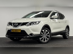 Nissan Qashqai - 1.5 dCi Tekna +DealerOh*Panodak*Trekhaak*Leder*Navi*Camera