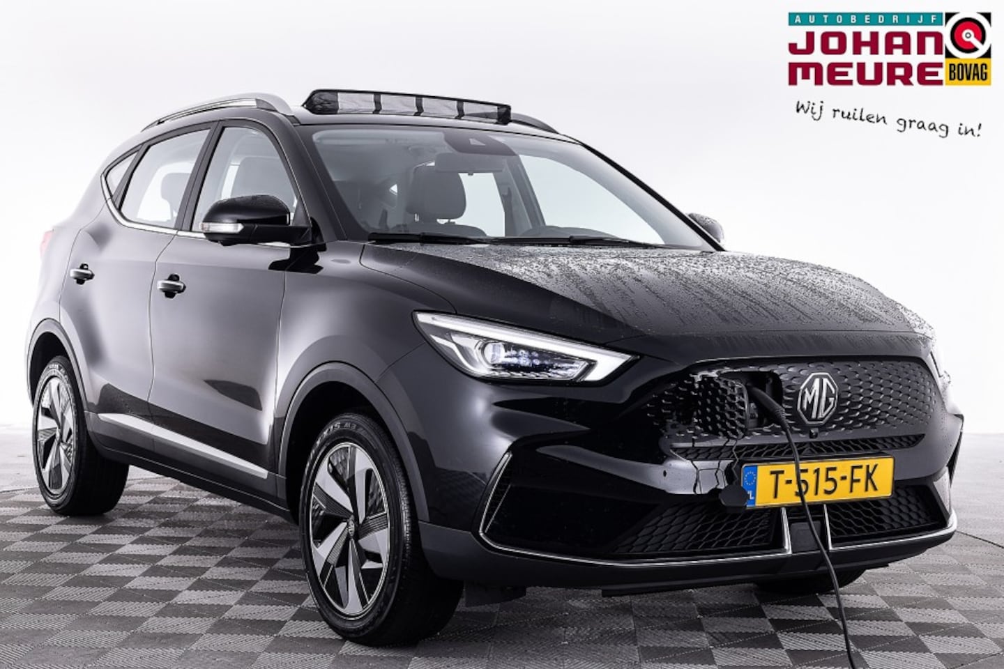 MG ZS - EV Long Range Luxury 70 kWh | SCHUIFDAK | LEDER . - AutoWereld.nl