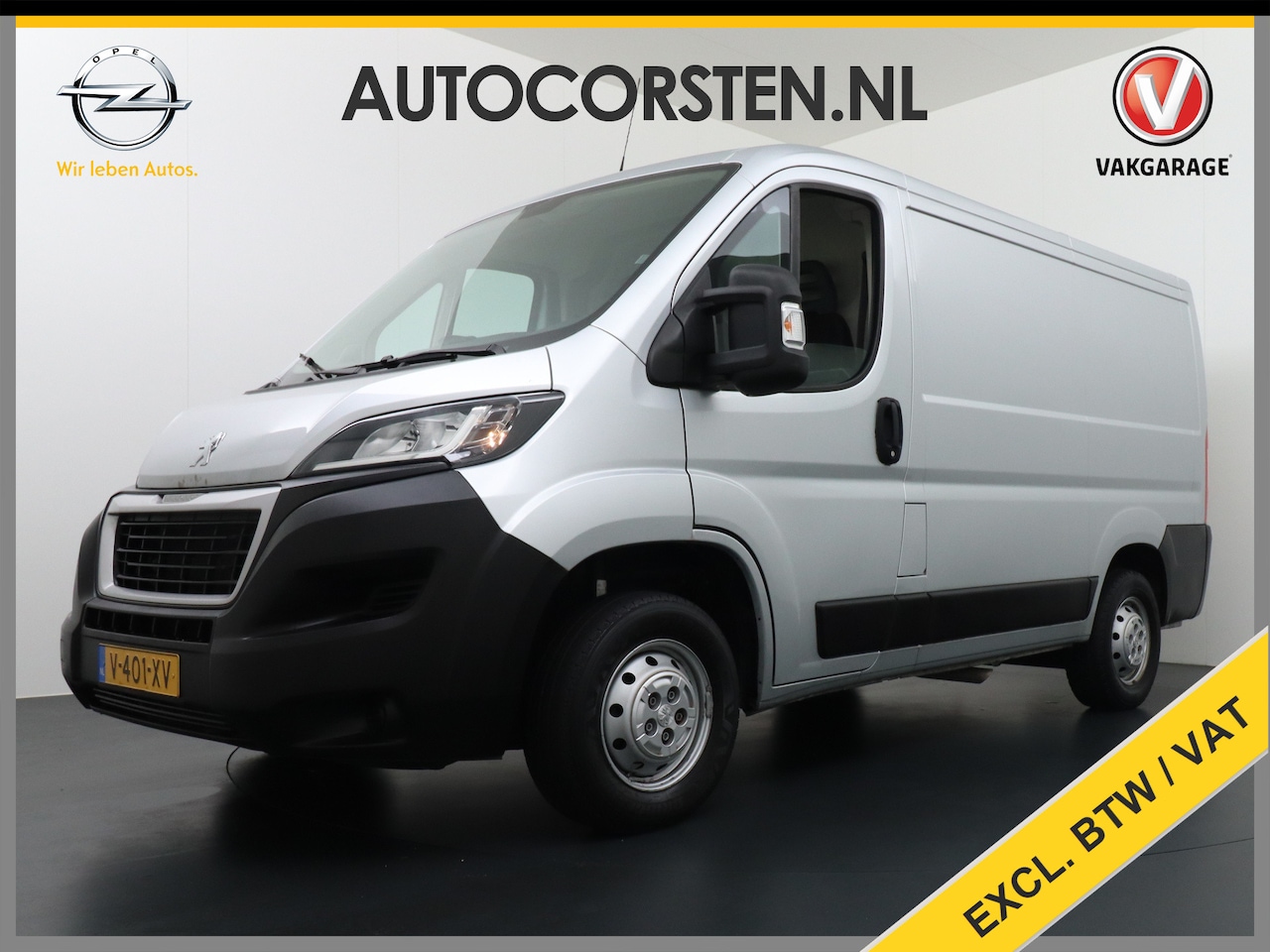 Peugeot Boxer - 333 2.0HDI 111pk L1H1 3-Persoons Airco Camera Trekhaak Schuifdeur-R. Betonplex Lat-Om-Lat - AutoWereld.nl