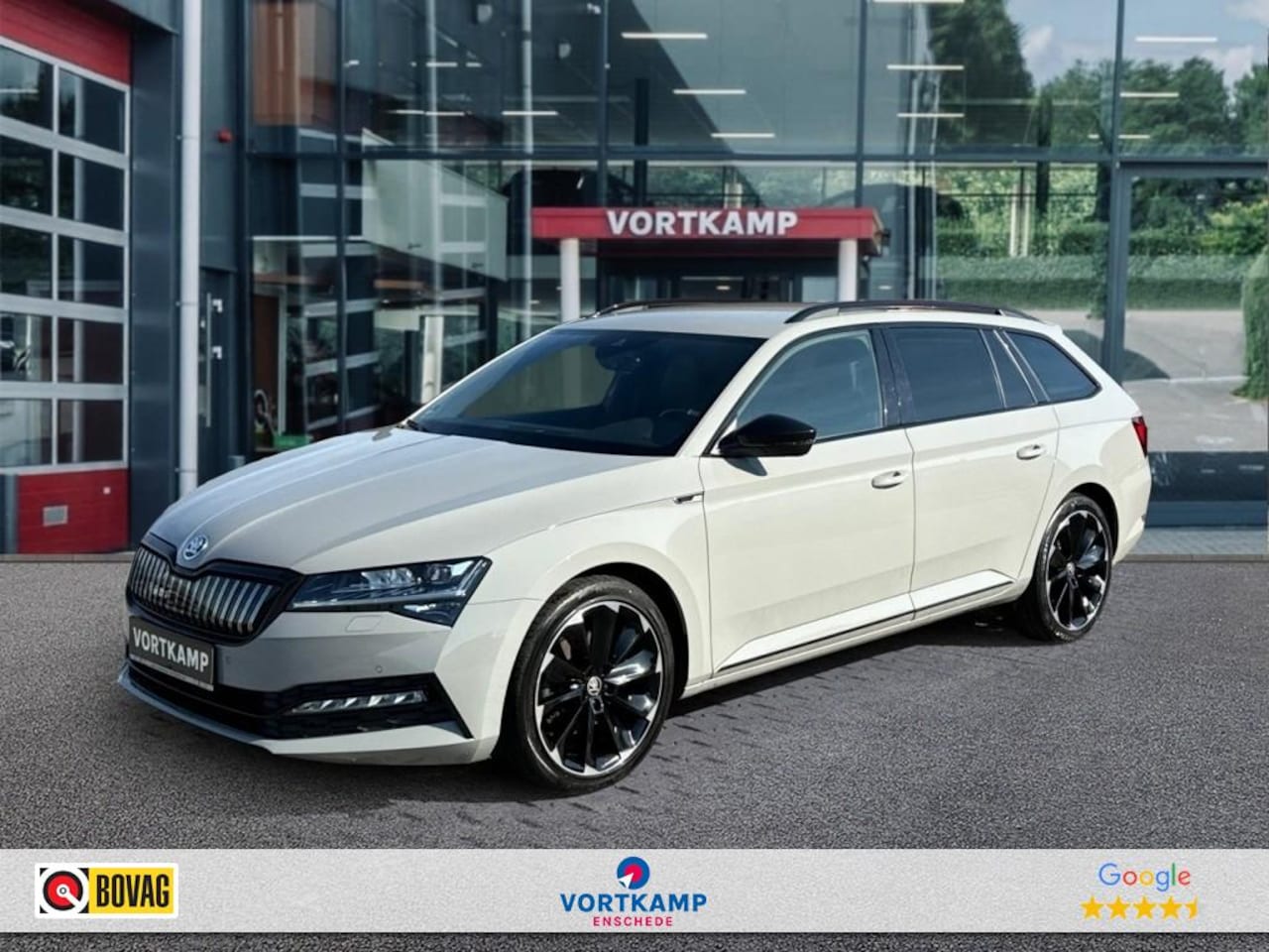 Skoda Superb - 1.4 TSI DSG SPORTLINE IV TREKHAAK/CAMERA/MEMORY/NAVI/ACC/STOELVE - AutoWereld.nl