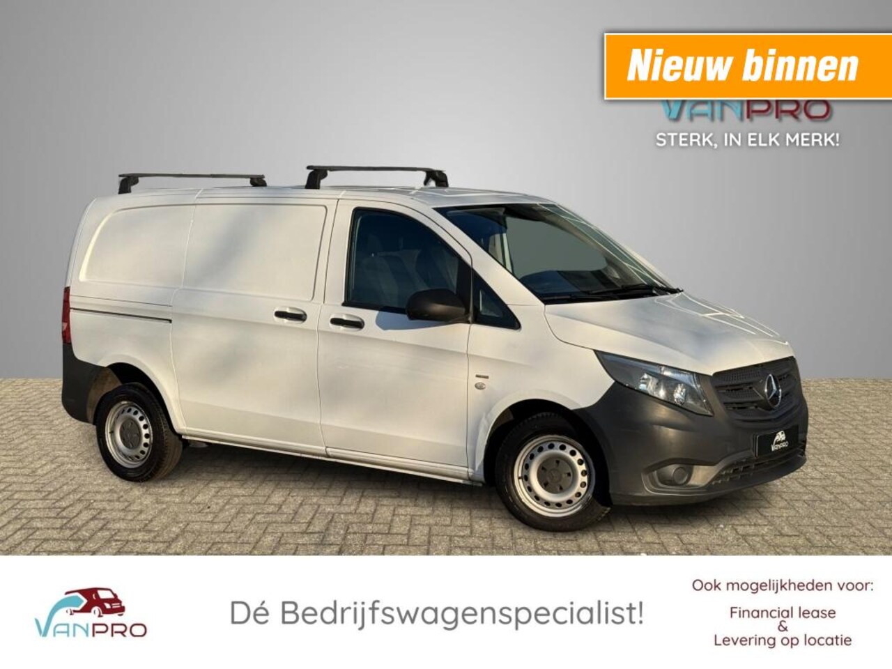 Mercedes-Benz Vito - 109 CDI L1 GB 1e eigenaar / Airco / Navi / Trekhaak / Cruise - AutoWereld.nl