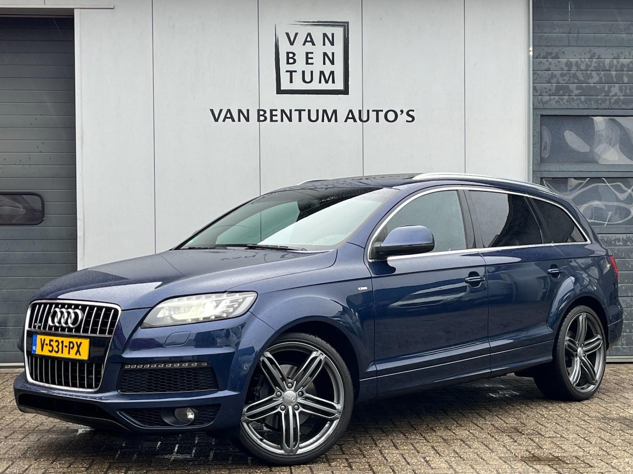 Audi Q7 - 3.0TDI Quattro 204pk S-line Pano Luchtvering Camera MARGE - AutoWereld.nl