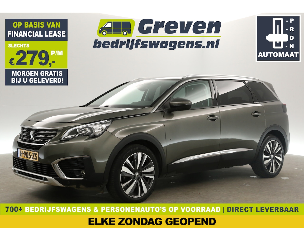 Peugeot 5008 - PureTech | 5 Persoons | Sfeer Virtual LED Trekhaak 360Camera Carplay Clima Cruise PDC Navi - AutoWereld.nl