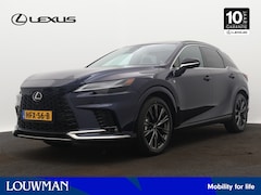 Lexus RX - 450+ F Sport Design Plug In Hybrid Limited | Navigatie | Stuur- en Stoelverwarming | Panor