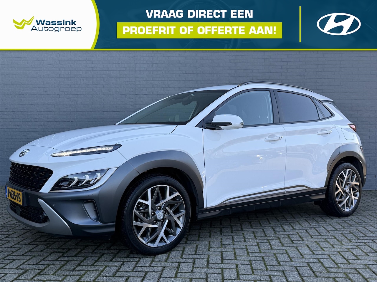 Hyundai Kona - 1.6 GDI HEV 141pk DCT Premium - AutoWereld.nl