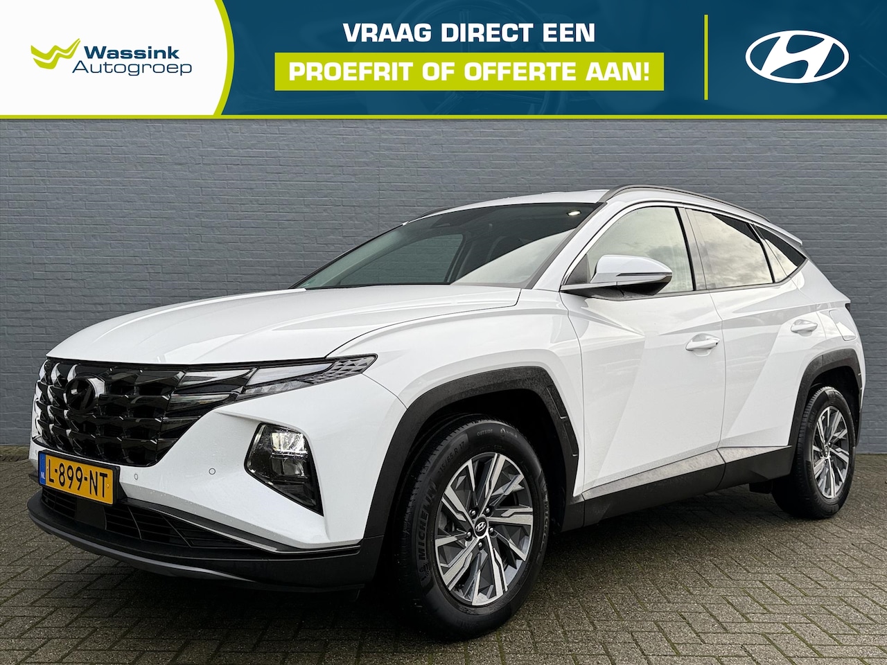 Hyundai Tucson - 1.6 T-GDi HEV 230pk Aut. Comfort Smart | Stoel & Stuurverwarming - AutoWereld.nl