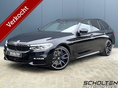 BMW 5-serie Touring - 540i xDrive M Sport Pano H&K HUD Leder Trekhaak Carplay Adaptive Drive