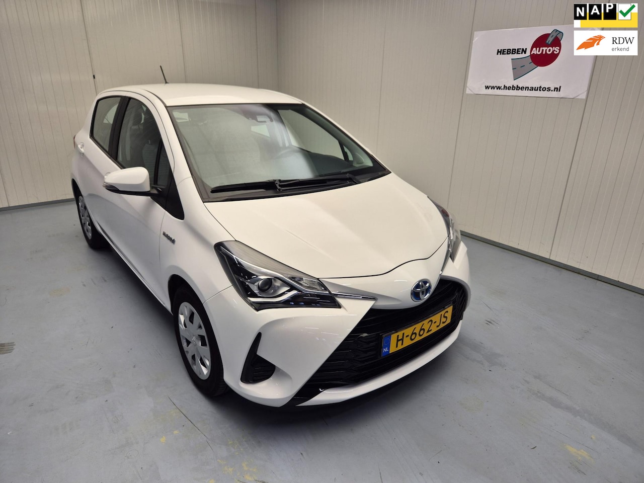 Toyota Yaris - 1.5 Hybrid Active Autom Navi Camera Ecc Cruise Control - AutoWereld.nl