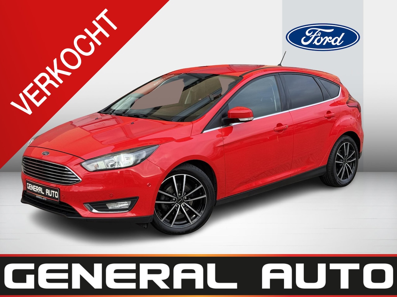 Ford Focus - 1.0 EcoBoost Titanium 1.0 EcoBoost Titanium, Automaat, Navi - AutoWereld.nl