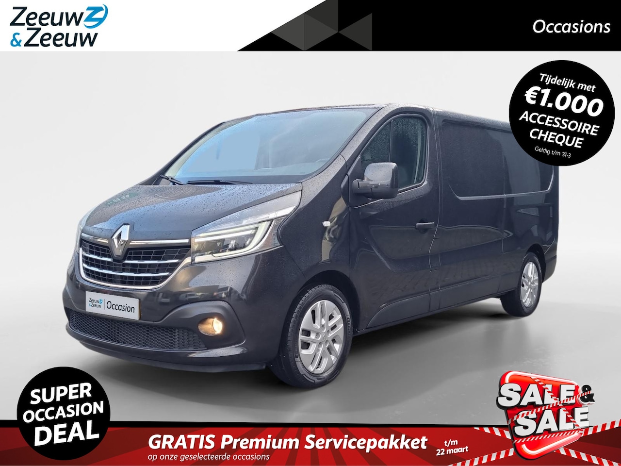 Renault Trafic - 2.0 dCi 120 T29 L2H1 Comfort * Navi * LMV * Trekhaak * - AutoWereld.nl